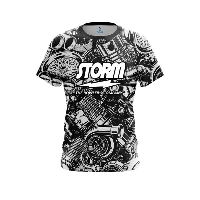 Storm Auto Parts Explosion Semi-Custom CoolWick Bowling Jersey