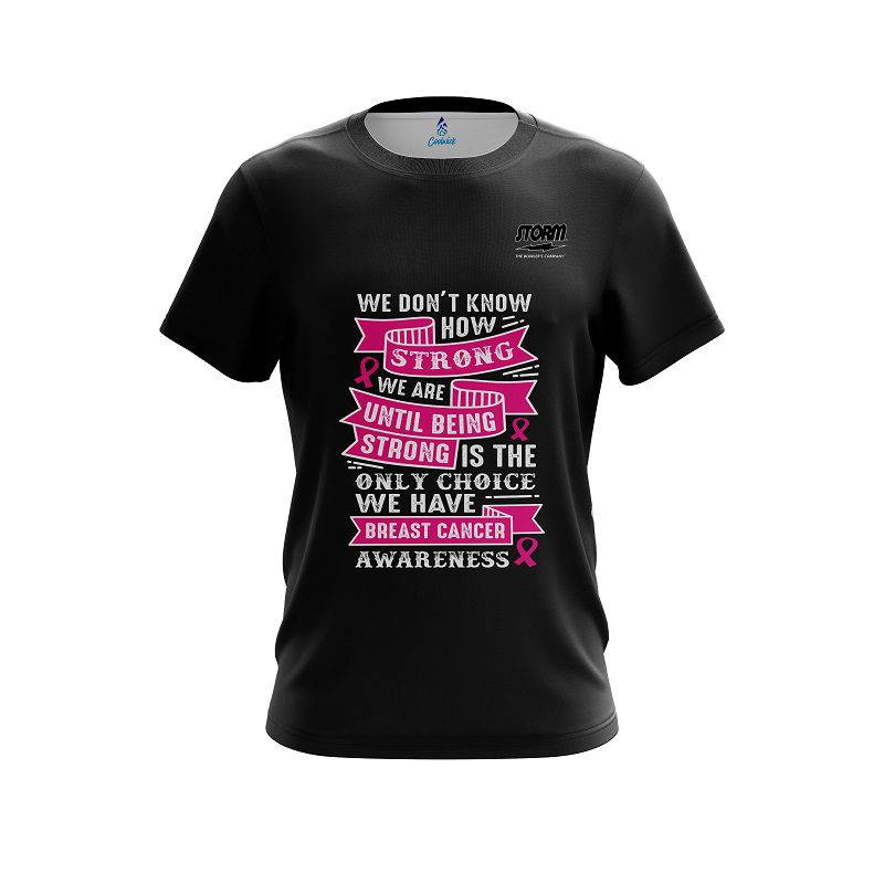 Storm Breast Cancer Strength CoolWick Bowling Jersey