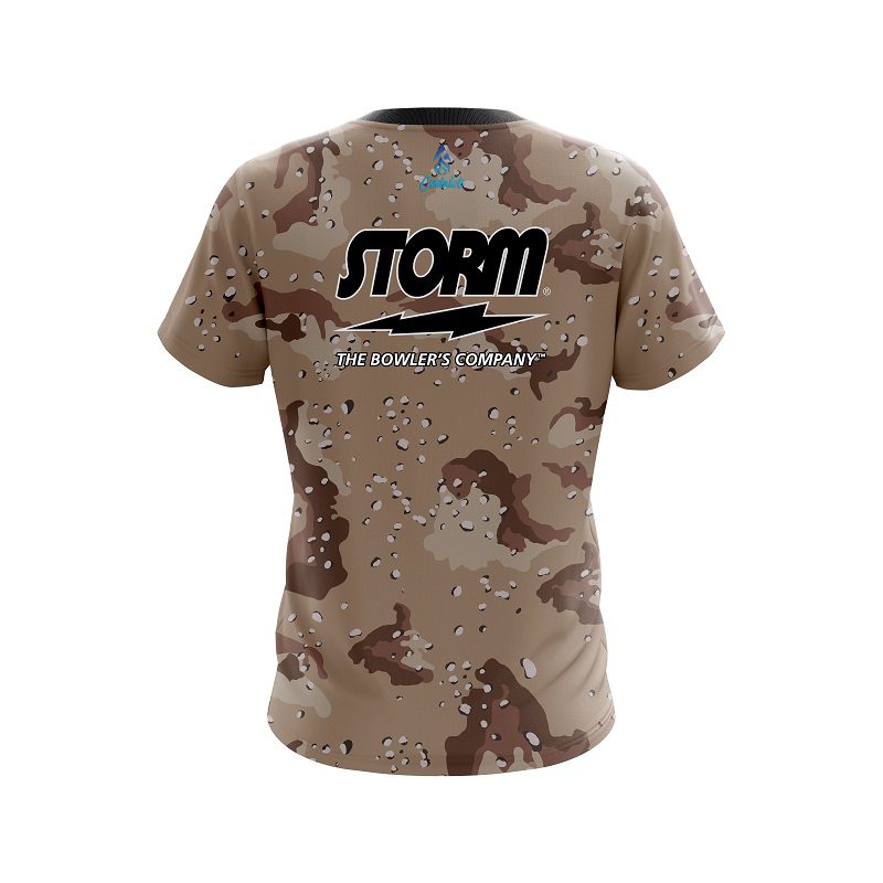Storm Camo Reserves Semi-Custom CoolWick Bowling Jersey - Image 2