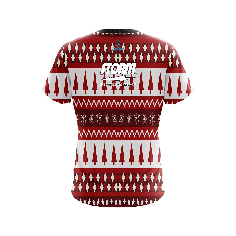 Storm Christmas Spirit Semi-Custom CoolWick Bowling Jersey - Image 2