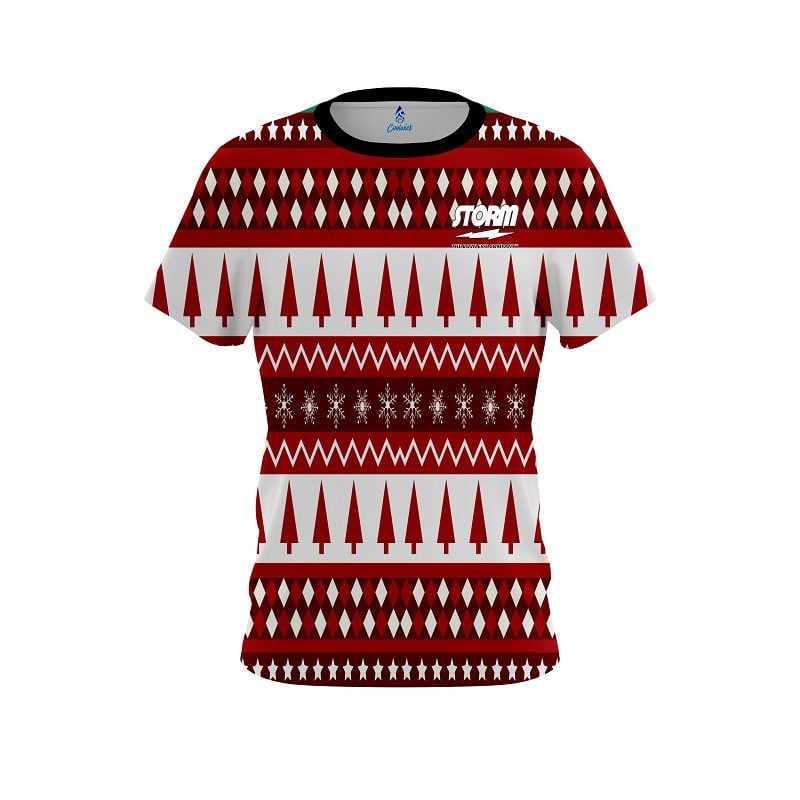 Storm Christmas Spirit Semi-Custom CoolWick Bowling Jersey