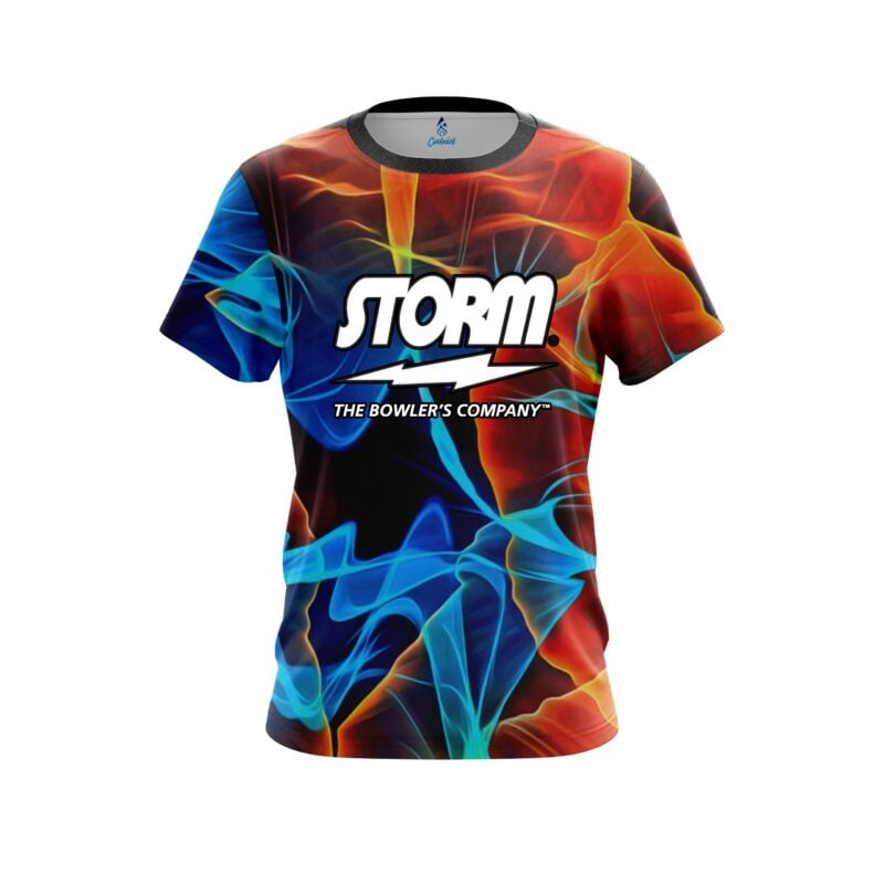 Storm Cloudy Smoke Semi-Custom CoolWick Bowling Jersey