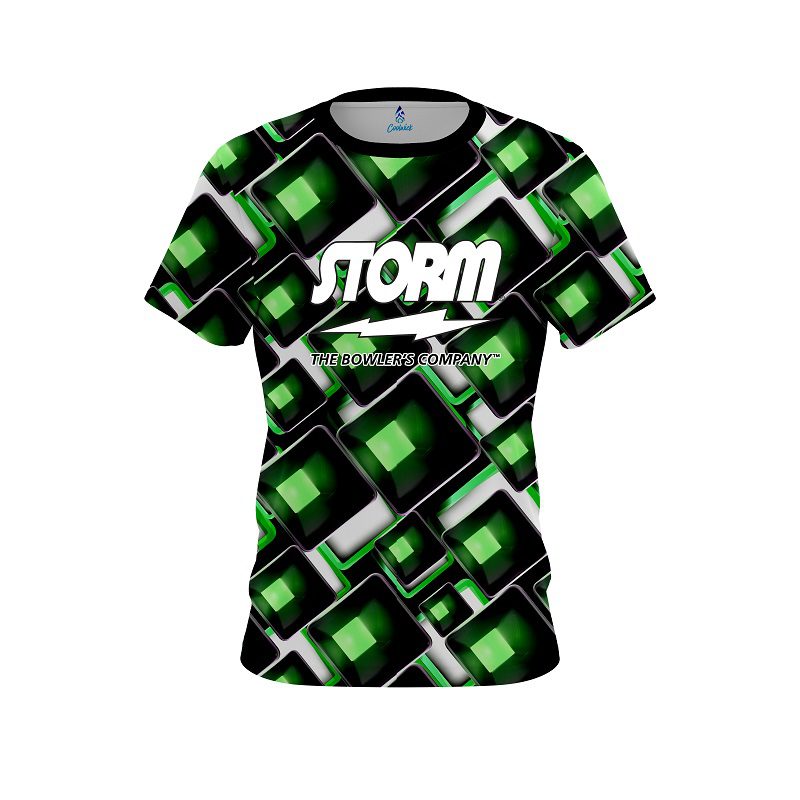 Storm Conception Green CoolWick Bowling Jersey