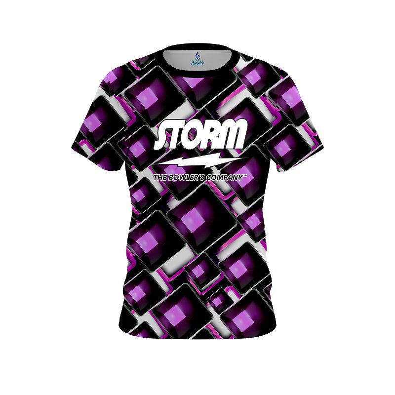 Storm Conception Purple CoolWick Bowling Jersey