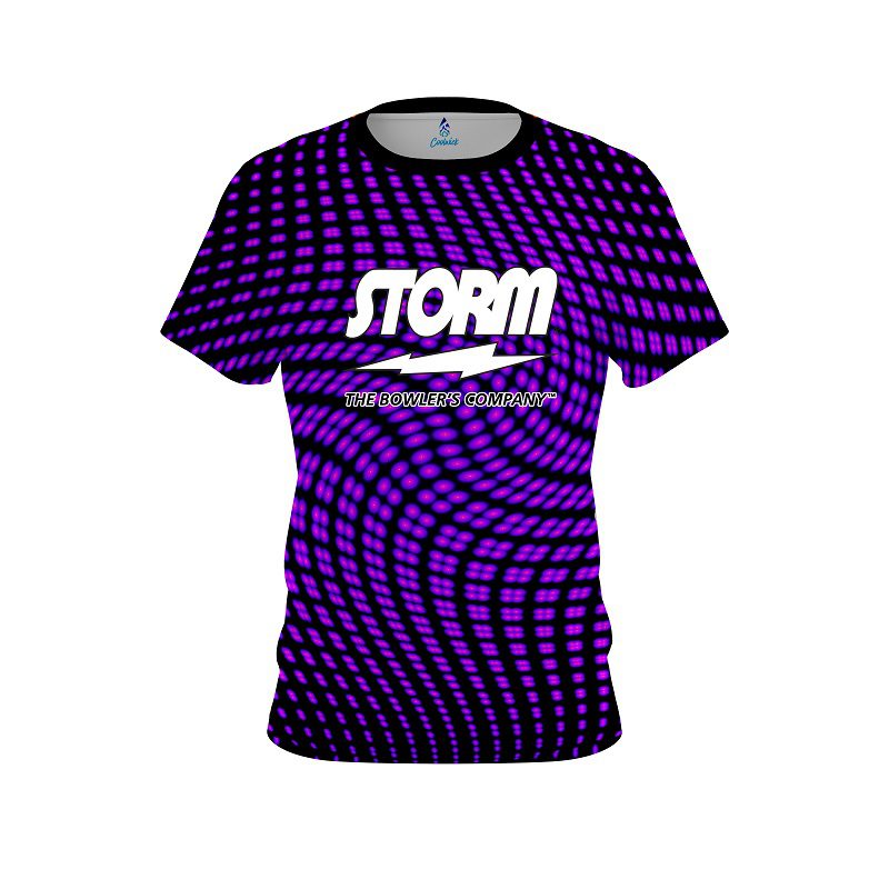 Storm Dyanamic Flux Purple CoolWick Bowling Jersey