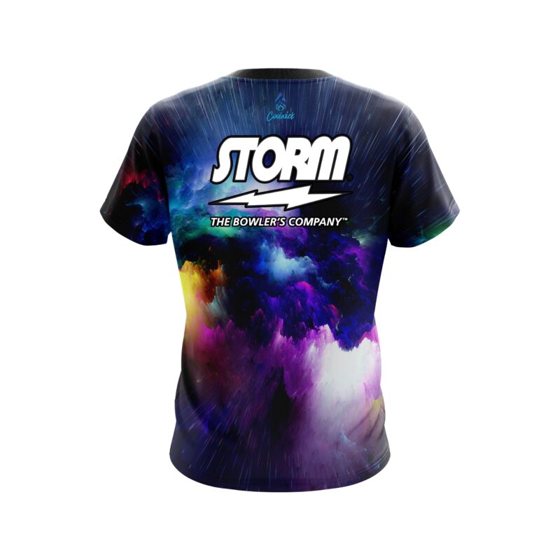 Storm Electrical Burst Semi-Custom CoolWick Bowling Jersey - Image 2