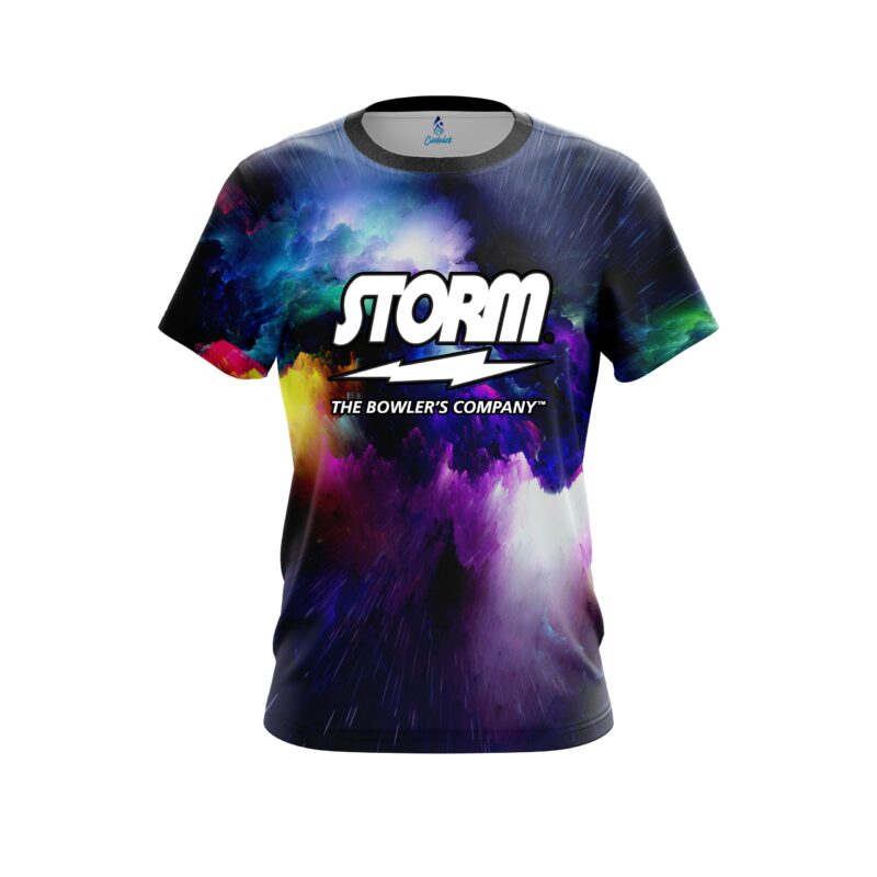 Storm Electrical Burst Semi-Custom CoolWick Bowling Jersey