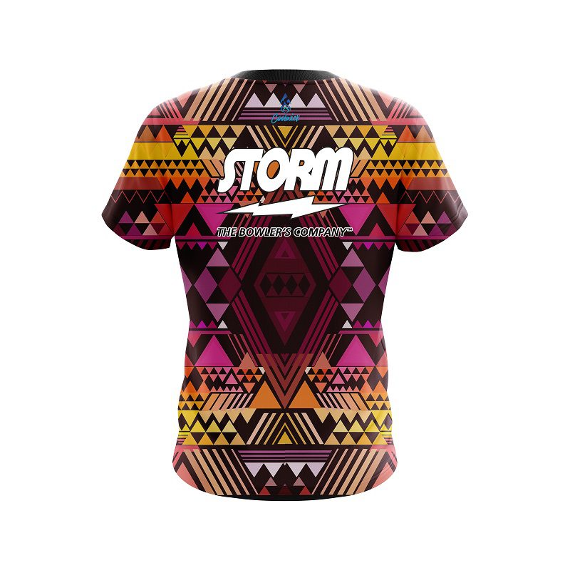 Storm Native Triangular Semi-Custom CoolWick Bowling Jersey - Image 2