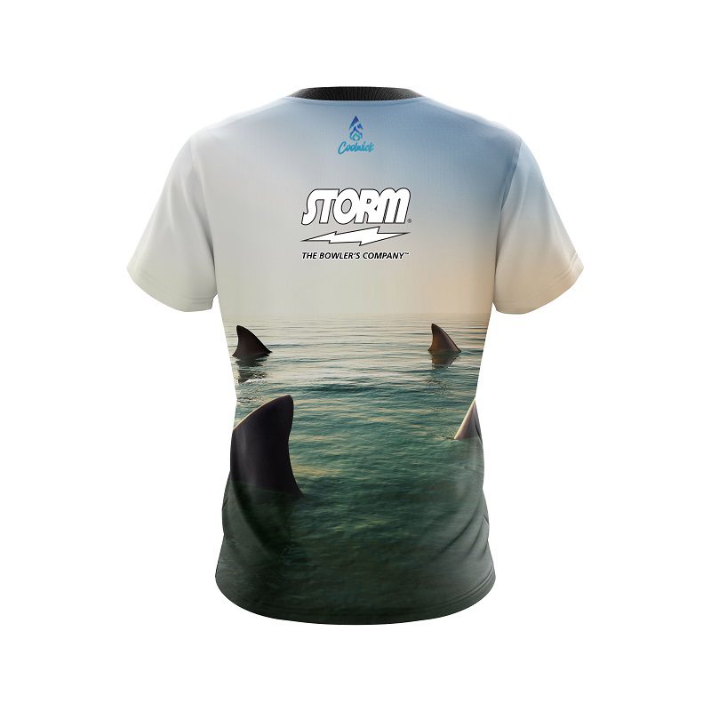 Storm Feeding Frenzy Semi-Custom CoolWick Bowling Jersey - Image 2