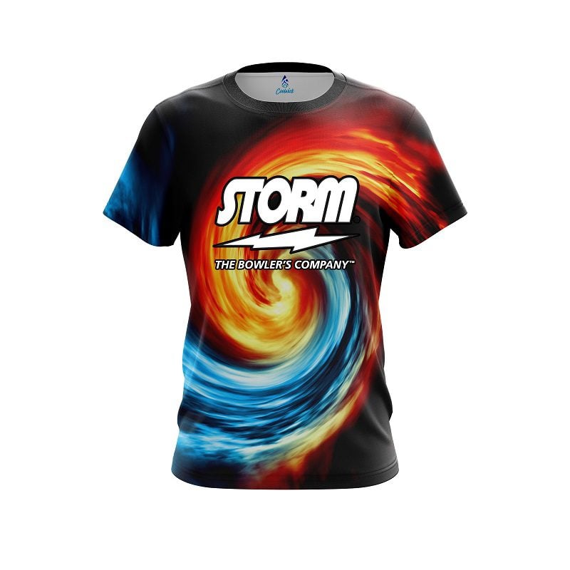 Storm Fire And Ice Vortex Semi-Custom CoolWick Bowling Jersey