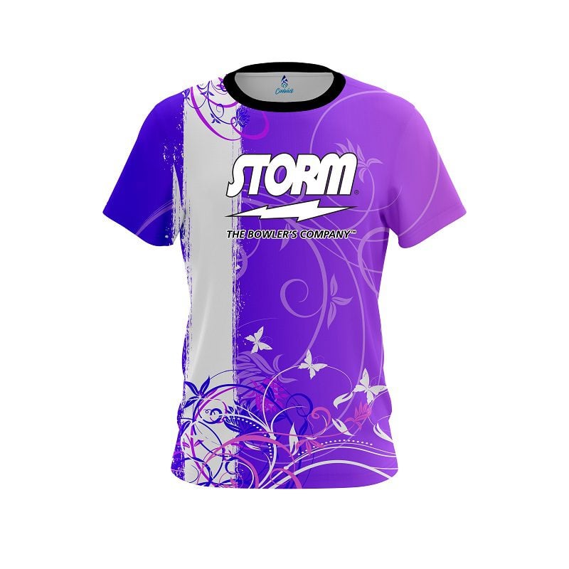 Storm Garden Bloom Semi-Custom CoolWick Bowling Jersey