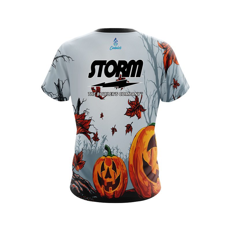 Storm Halloween Happiness Semi-Custom CoolWick Bowling Jersey - Image 2