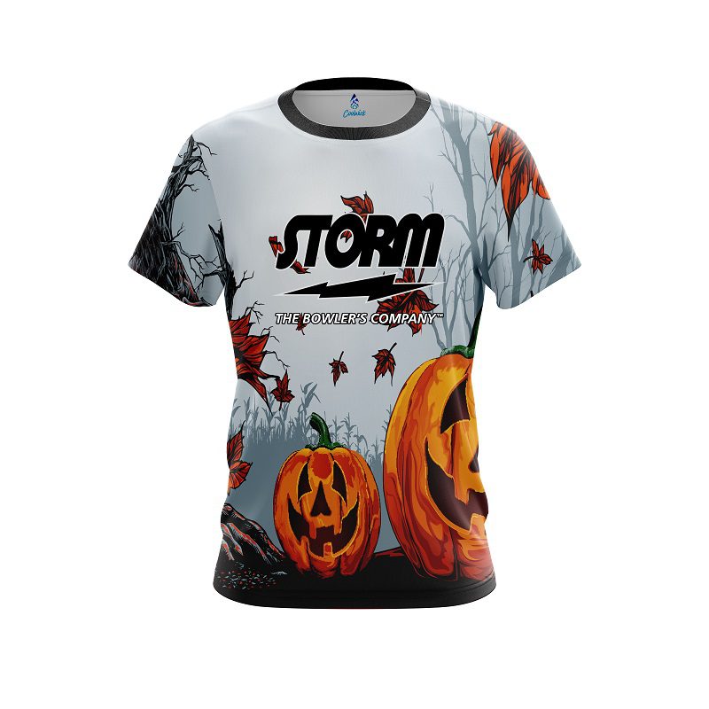 Storm Halloween Happiness Semi-Custom CoolWick Bowling Jersey