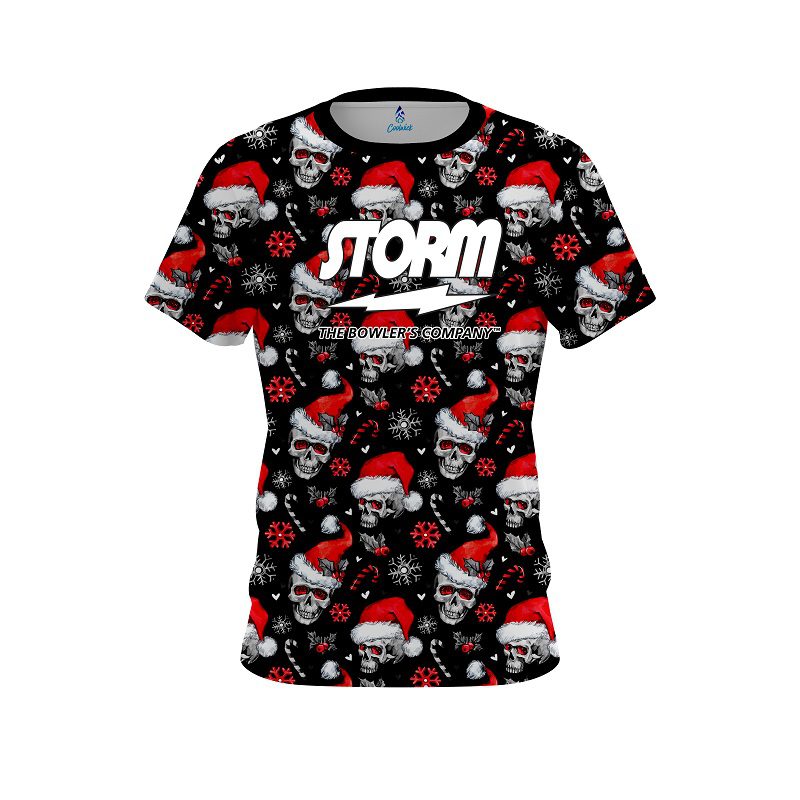 Storm Jolly Sugar Skull Semi-Custom CoolWick Bowling Jersey