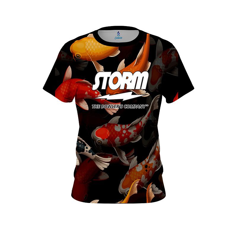 Storm Koi Pond Semi-Custom CoolWick Bowling Jersey
