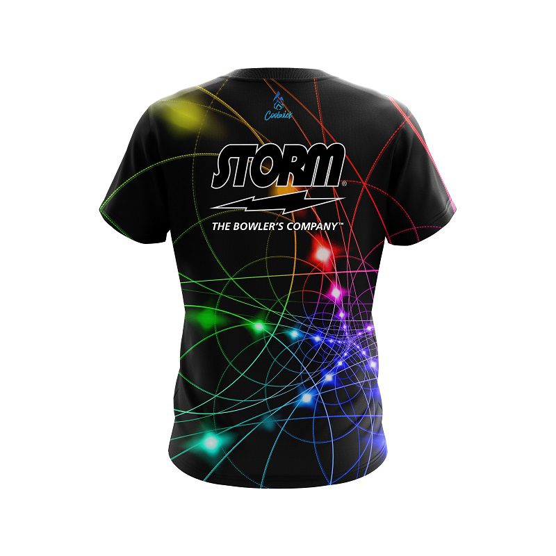 Storm Laser Effect Semi-Custom CoolWick Bowling Jersey - Image 2