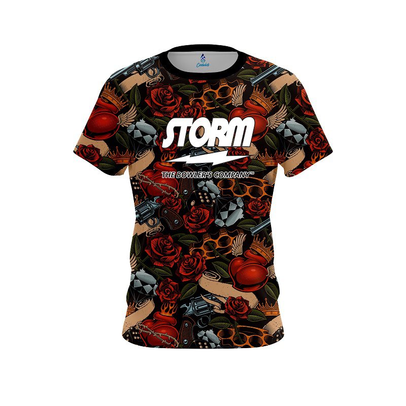 Storm Love Kills  Semi-Custom CoolWick Bowling Jersey