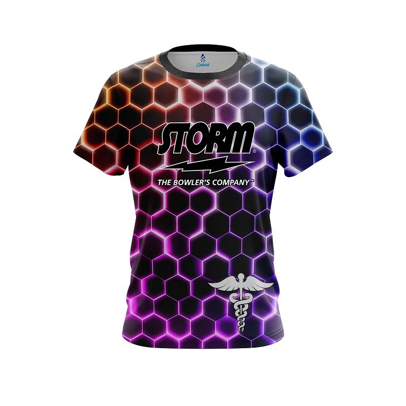 Storm Medical Snake Hex Semi-Custom CoolWick Bowling Jersey