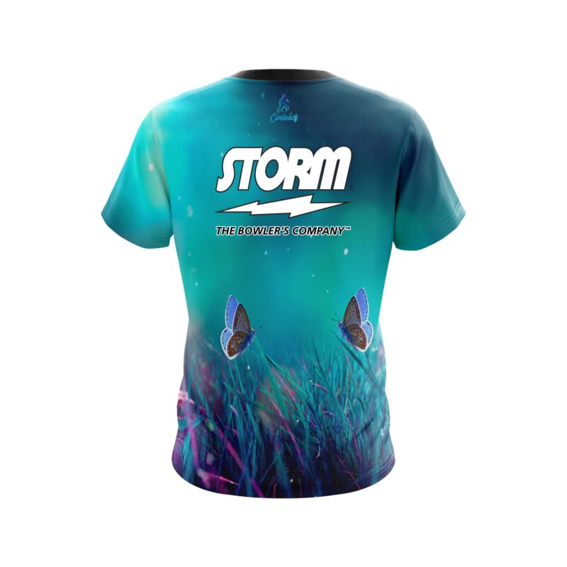 Storm Meadow Butterfly Dreams Semi-Custom CoolWick Bowling Jersey - Image 2