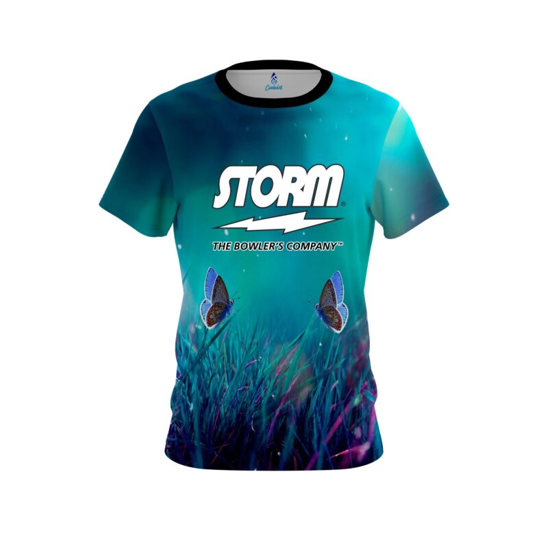 Storm Meadow Butterfly Dreams Semi-Custom CoolWick Bowling Jersey