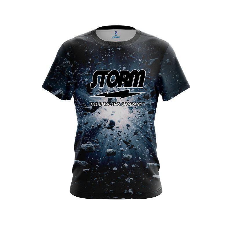 Storm Meteor shower Semi-Custom CoolWick Bowling Jersey