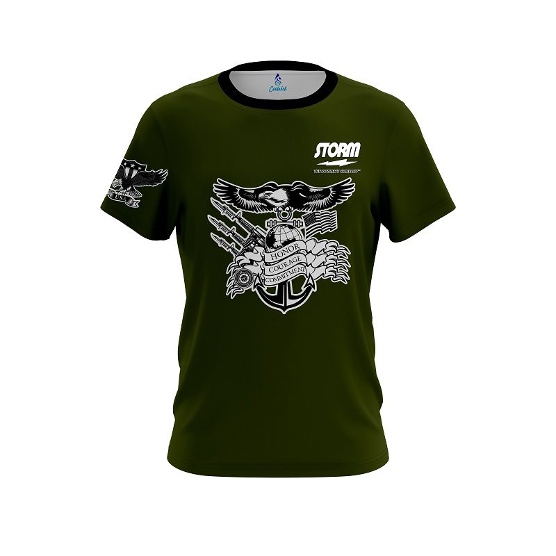 Storm Military Honor Semi-Custom CoolWick Bowling Jersey