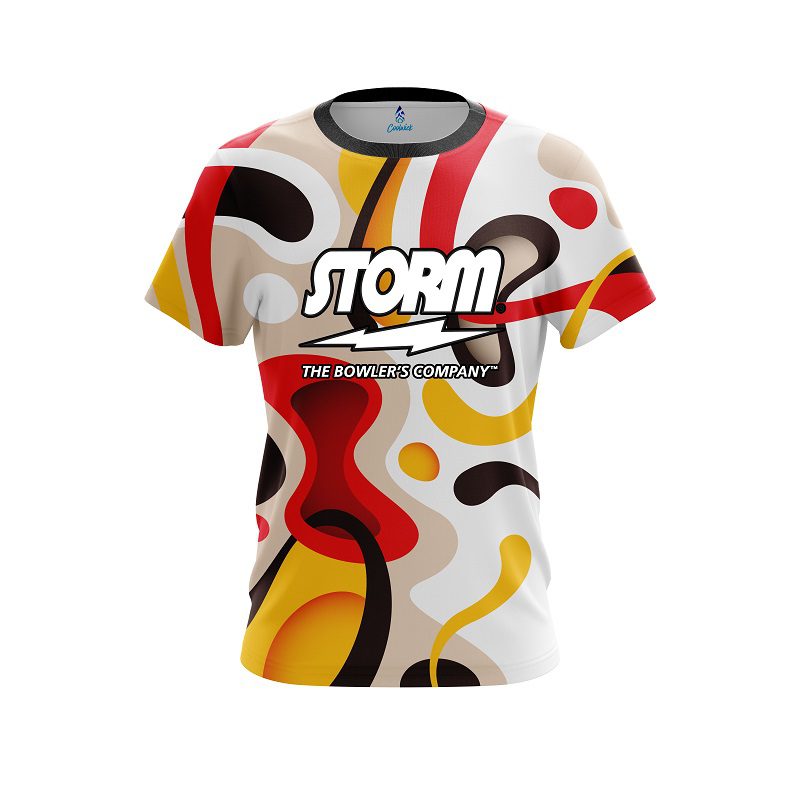 Storm Modern Art Semi-Custom CoolWick Bowling Jersey