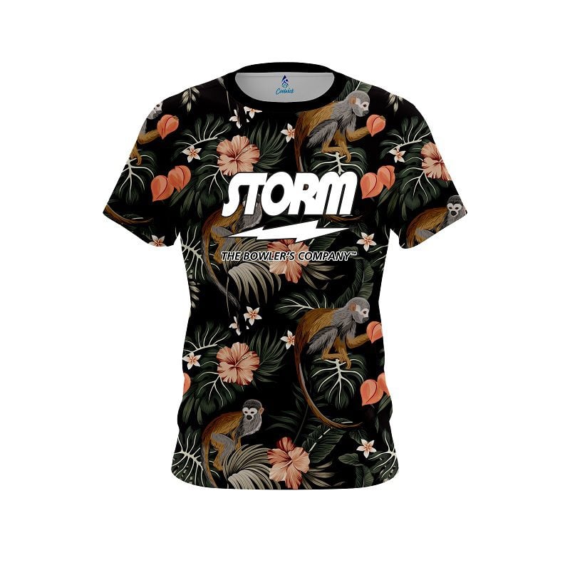 Storm Monkey Escape Semi-Custom CoolWick Bowling Jersey