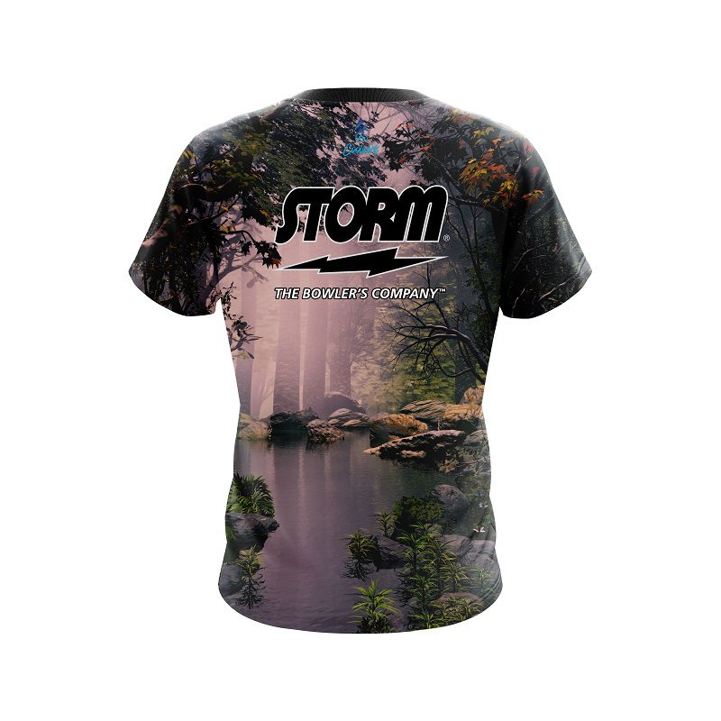Storm Mystical Forest Semi-Custom CoolWick Bowling Jersey - Image 2