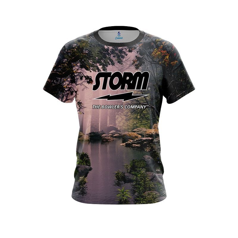 Storm Mystical Forest Semi-Custom CoolWick Bowling Jersey