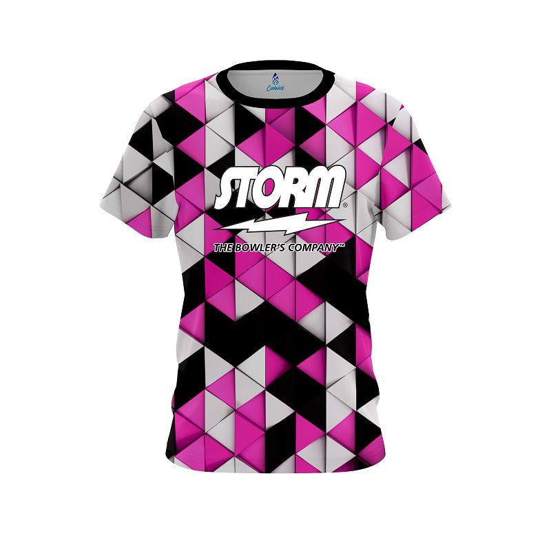Storm Prism Pink CoolWick Bowling Jersey