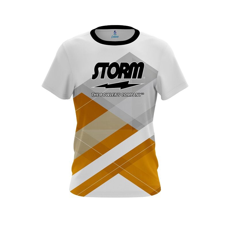 Storm Racing Orange Semi-Custom CoolWick Bowling Jersey