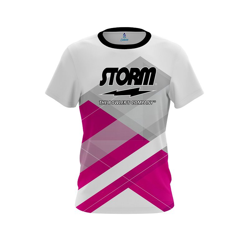 Storm Racing Pink Semi-Custom CoolWick Bowling Jersey
