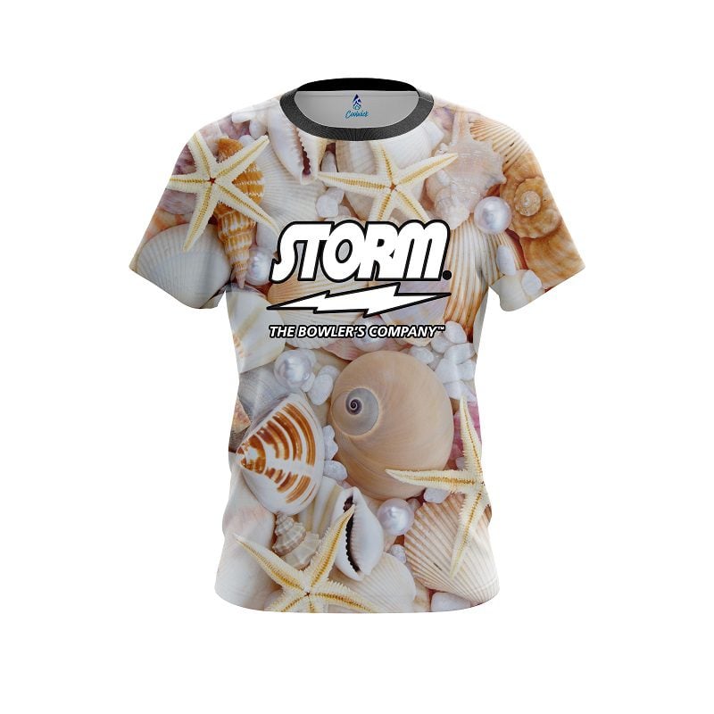 Storm Seashells Semi-Custom CoolWick Bowling Jersey