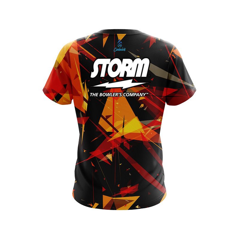 Storm Shattered Shapes Semi-Custom CoolWick Bowling Jersey - Image 2