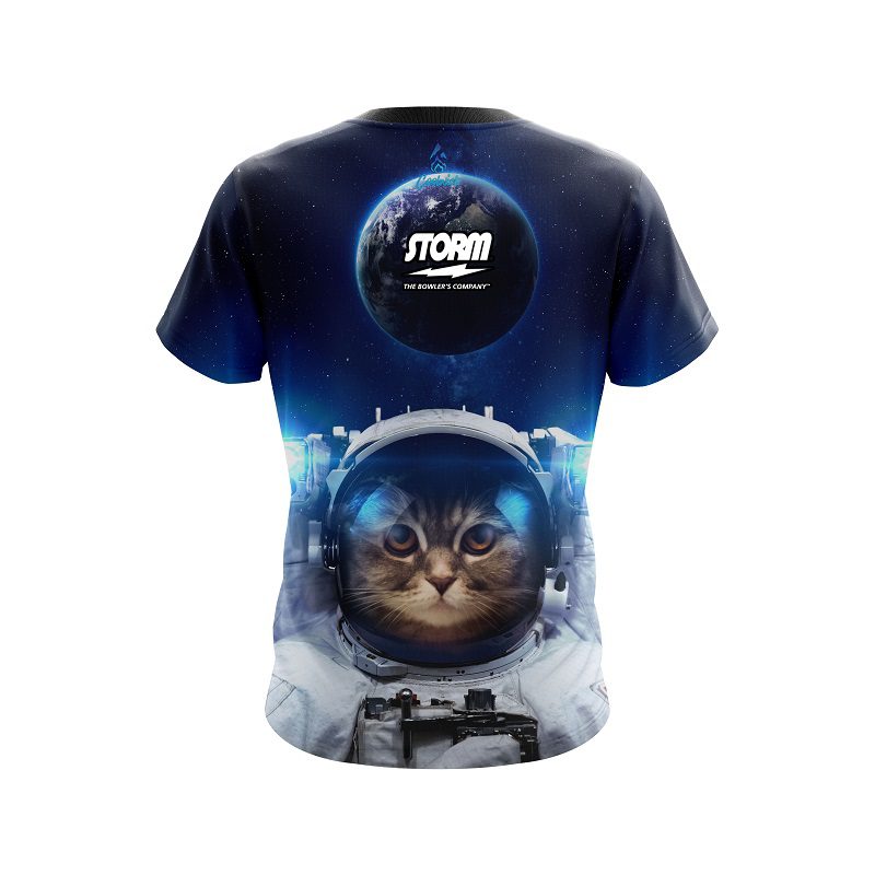 Storm Space Cat Semi-Custom CoolWick Bowling Jersey - Image 2