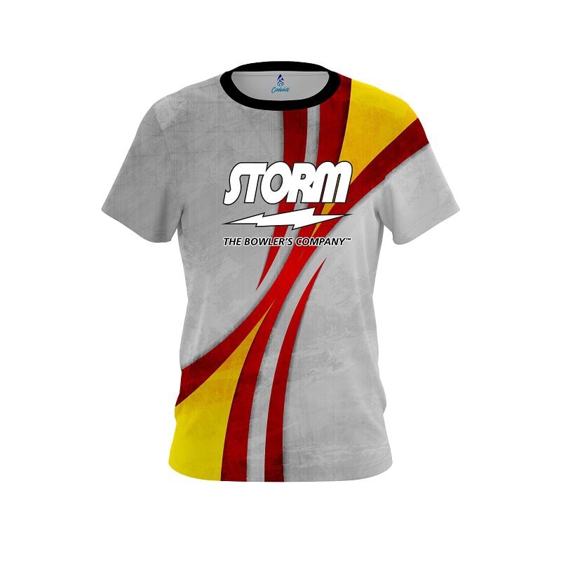 Storm Spike Red Semi-Custom CoolWick Bowling Jersey
