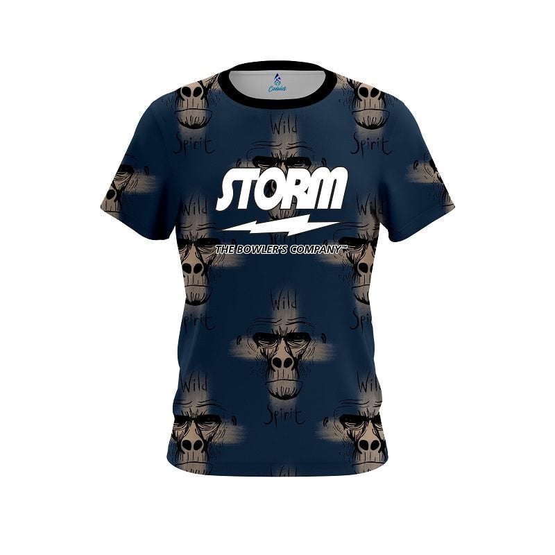 Storm Wild Spirit Monkey Semi-Custom CoolWick Bowling Jersey