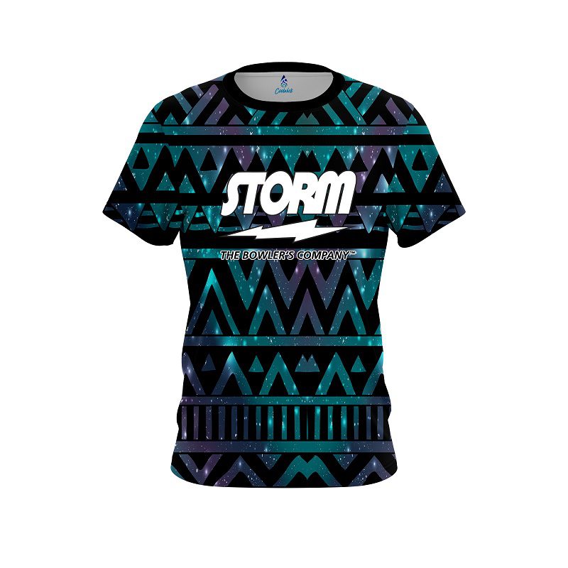 Storm Starlight Tribal Semi-Custom CoolWick Bowling Jersey