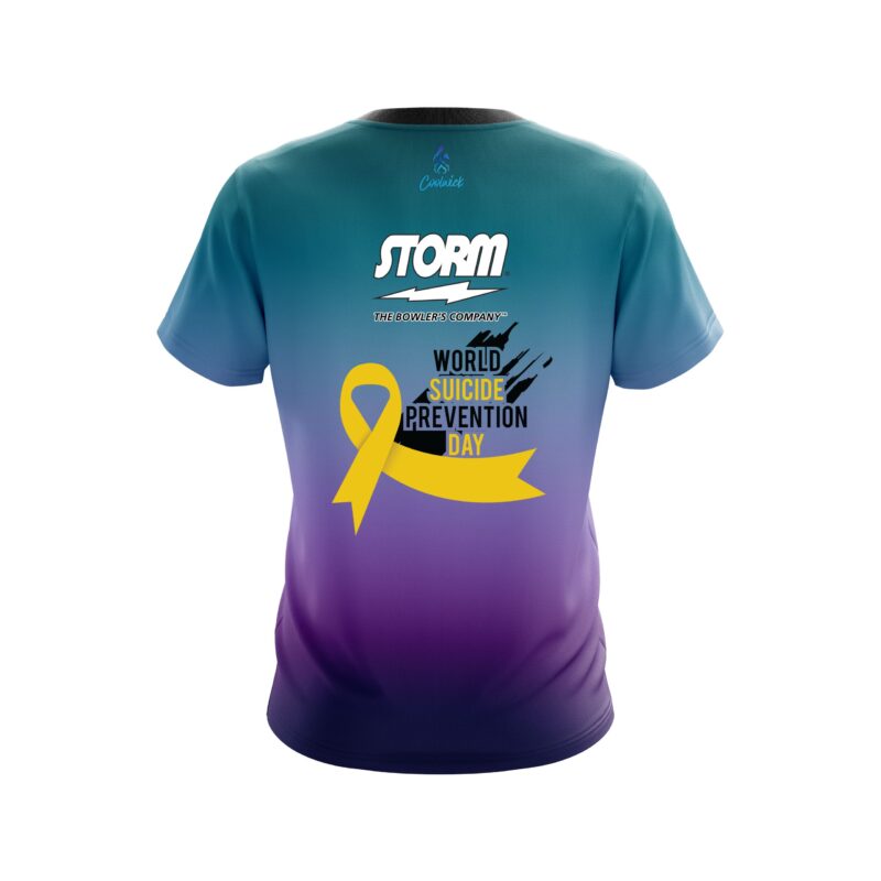 Storm Suicide Prevention Semi-Custom CoolWick Bowling Jersey - Image 2
