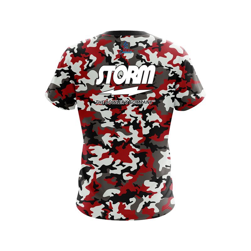 Storm Tactical Camo Semi-Custom CoolWick Bowling Jersey - Image 2