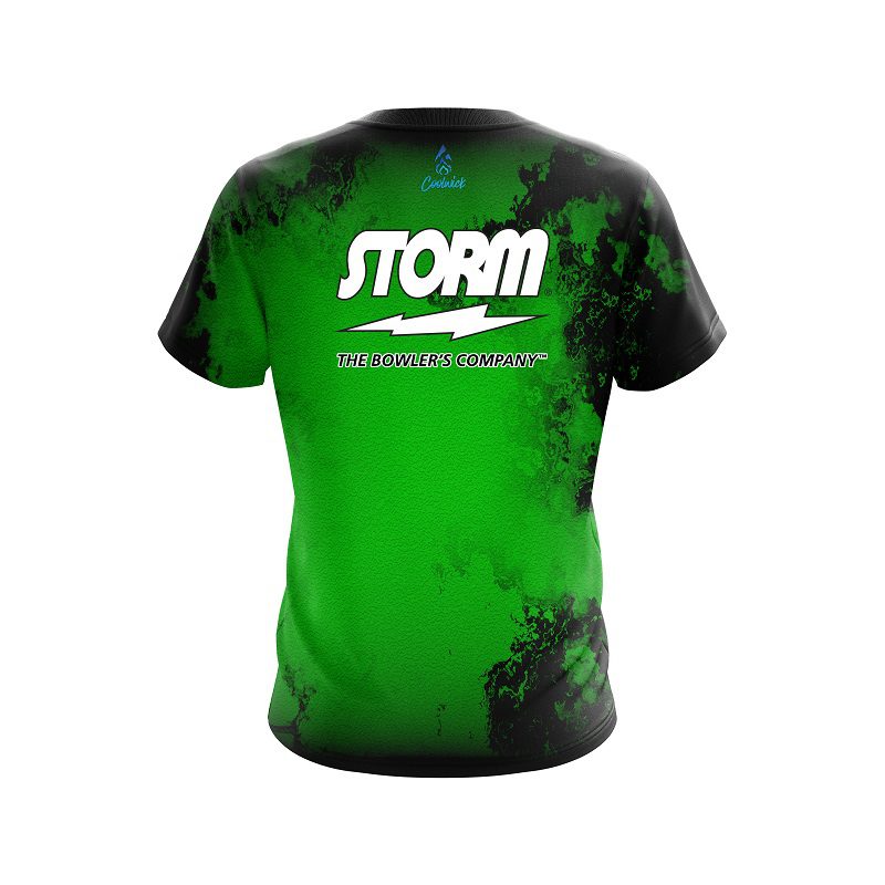 Storm Toxic Rugged Smoke Semi-Custom CoolWick Bowling Jersey - Image 2