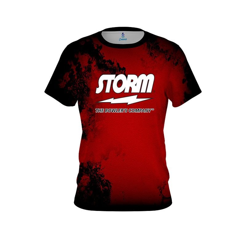 Storm Toxic Rugged Smoke Red Semi-Custom CoolWick Bowling Jersey