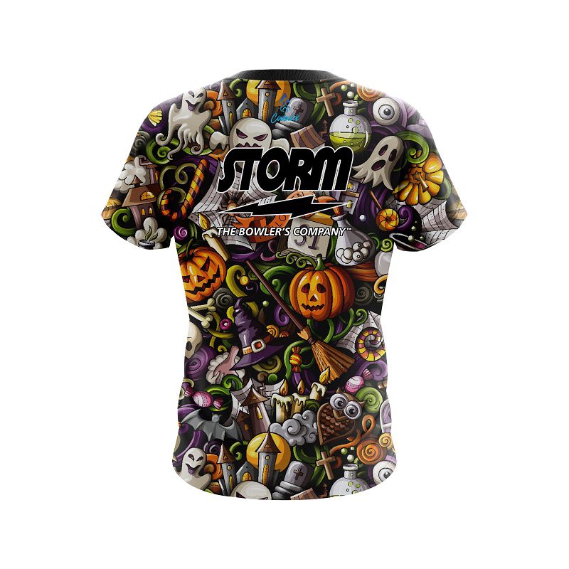 Storm Trick O Treat Semi-Custom CoolWick Bowling Jersey - Image 2