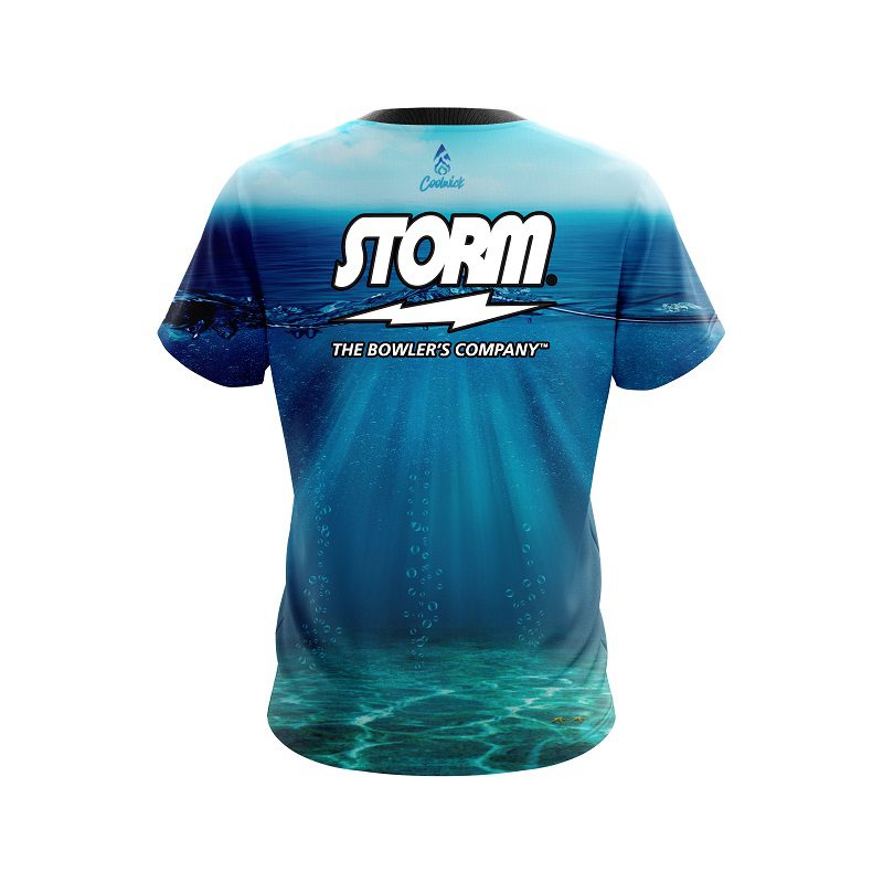Storm Underwater Abyss Semi-Custom CoolWick Bowling Jersey - Image 2