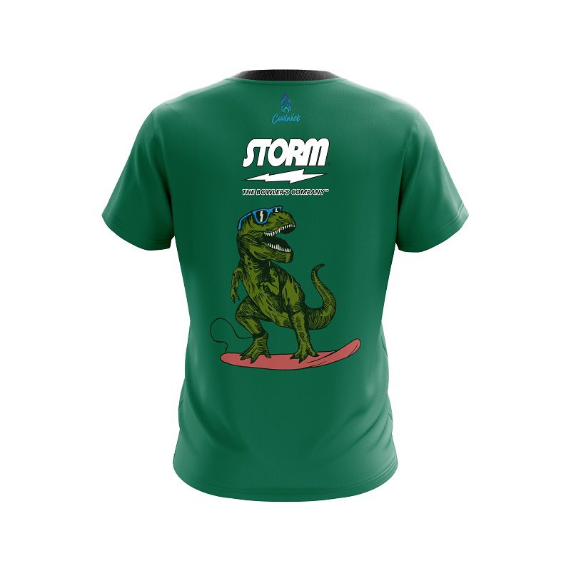 Storm Wild Rex Surf Semi-Custom CoolWick Bowling Jersey - Image 2