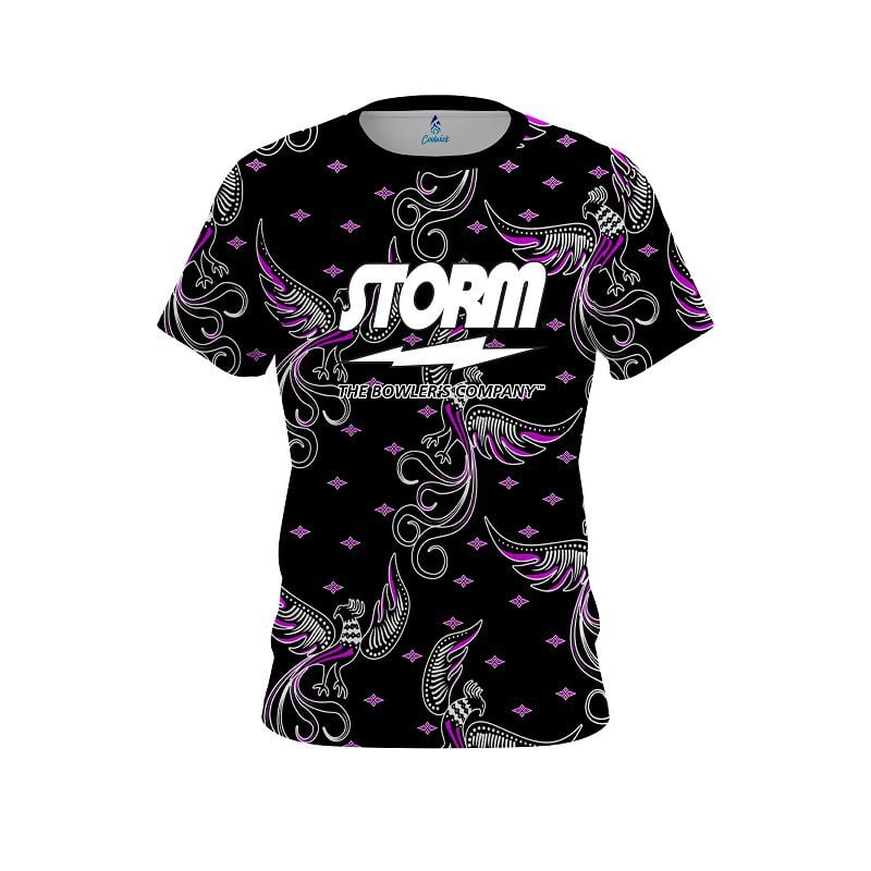Storm Phoenix Break Purple Semi-Custom CoolWick Bowling Jersey