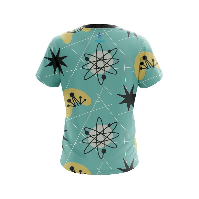 Plain Throwback Vintage  CoolWick Bowling Jersey - Image 2