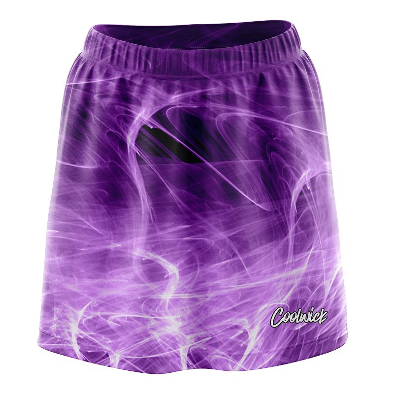 Tornado Purple CoolWick Bowling Skort