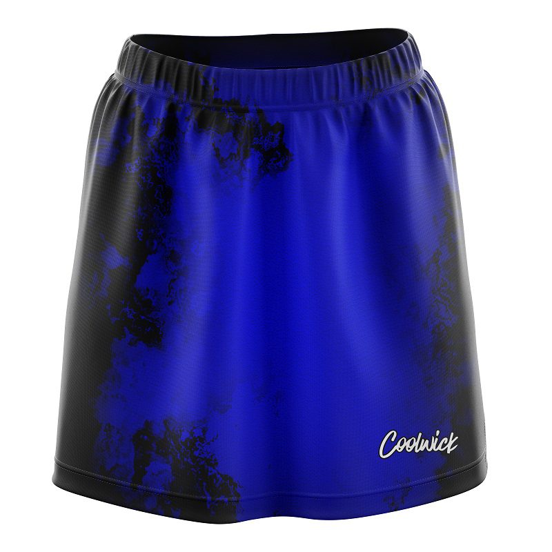 Toxic Blue CoolWick Bowling Skort